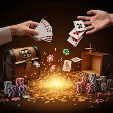 Tampilan studio live-dealer multi-kamera dengan dealer profesional di aplikasi dewanaga77